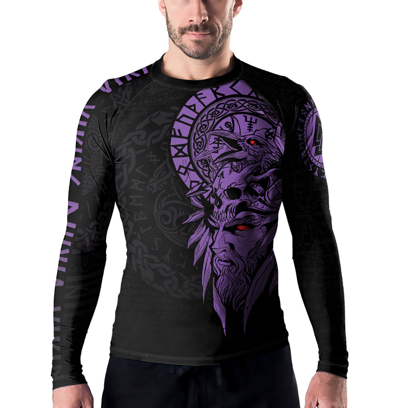 Rashninja Odin’s Ascension Ranked Men's Long Sleeve Rash Guard