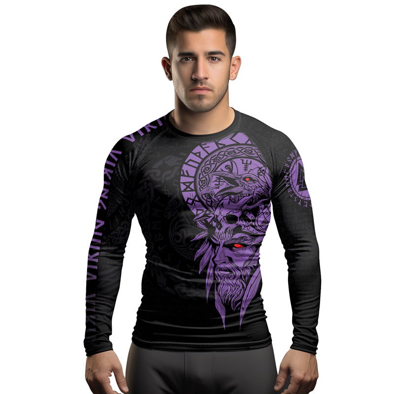 Rashninja Odin’s Ascension Ranked Men's Long Sleeve Rash Guard