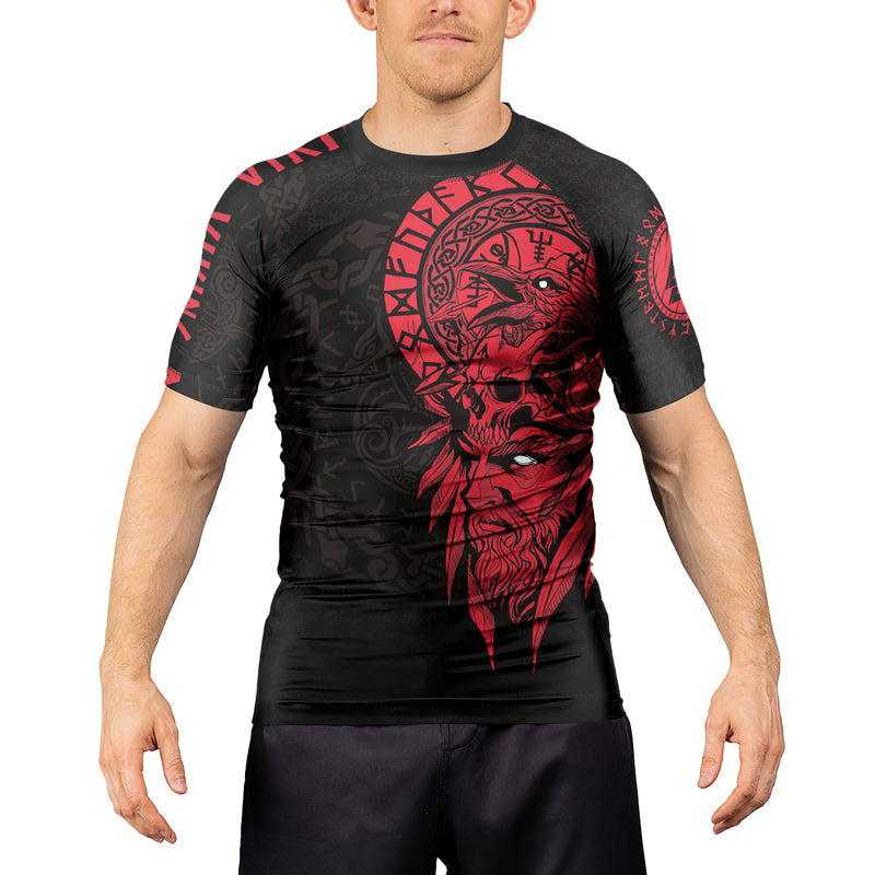 Rashninja Odin’s Ascension Ranked Men's Short Sleeve Rash Guard
