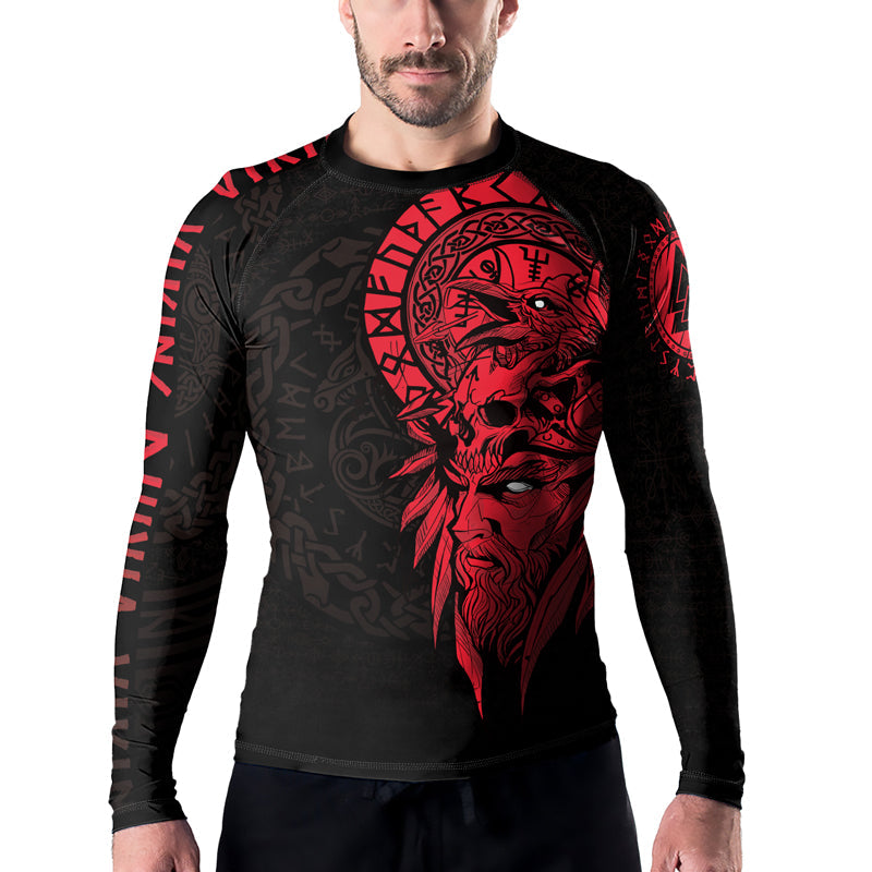 Rashninja Odin’s Ascension Ranked Men's Long Sleeve Rash Guard