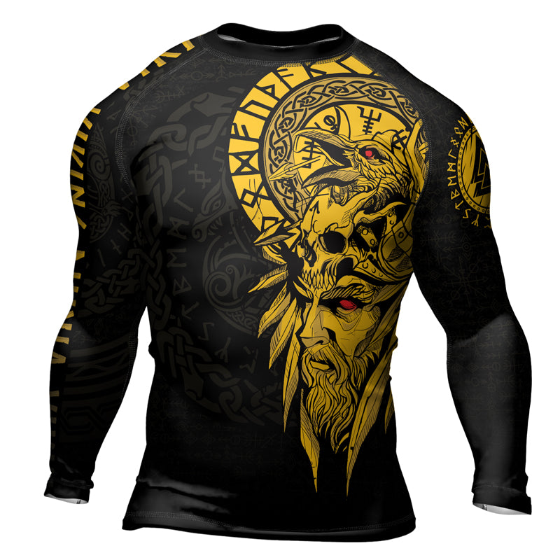 Rashninja Odin’s Ascension Ranked Men's Long Sleeve Rash Guard