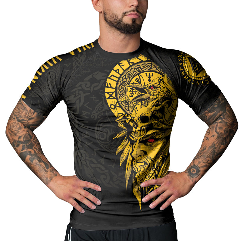 Rashninja Odin’s Ascension Ranked Men's Short Sleeve Rash Guard