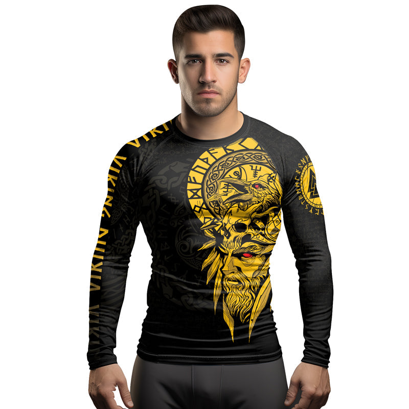 Rashninja Odin’s Ascension Ranked Men's Long Sleeve Rash Guard