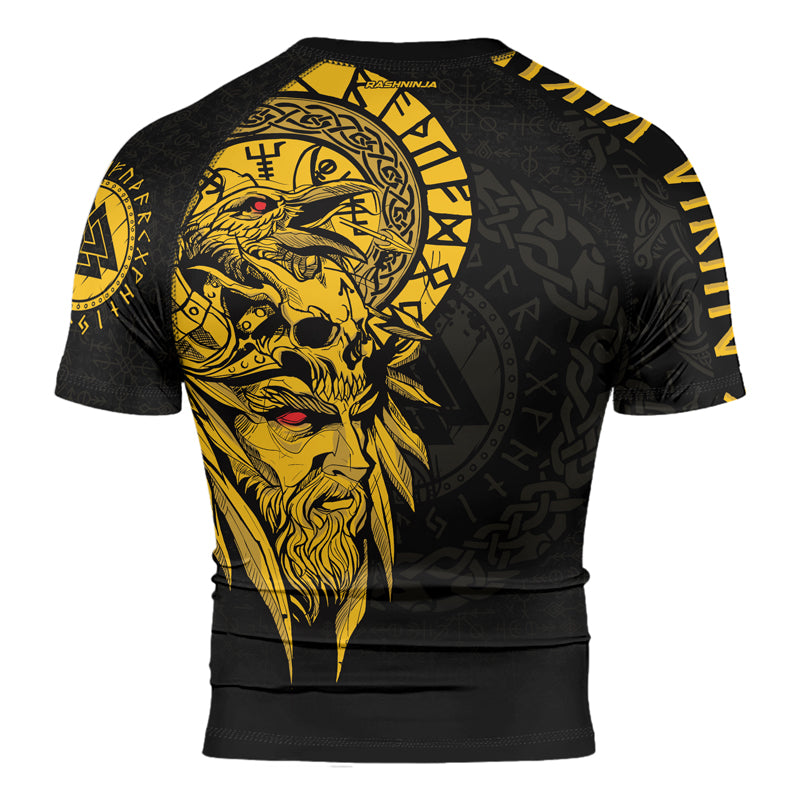 Rashninja Odin’s Ascension Ranked Men's Short Sleeve Rash Guard
