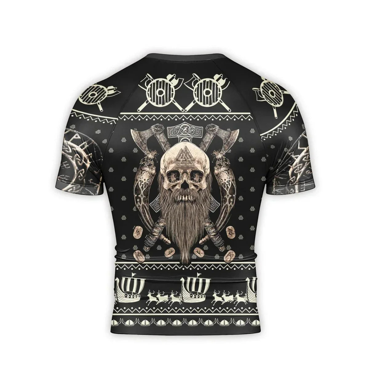 Valhalla Falalala Men's Short Sleeve Rash Guard
