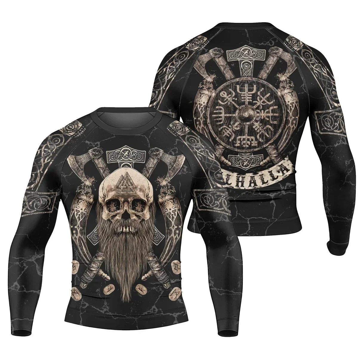 Vegvisir Valhalla Men's Long Sleeve Rash Guard