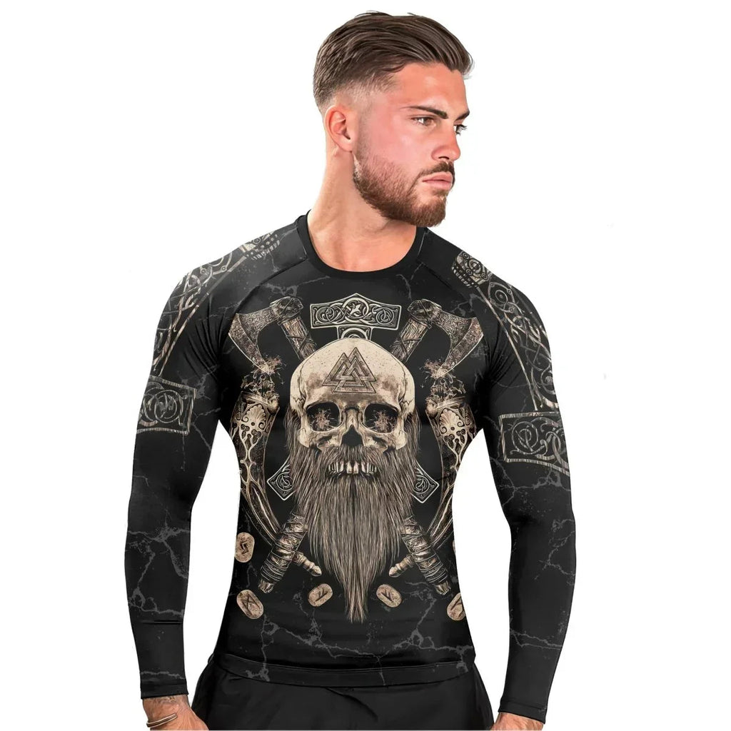 Vegvisir Valhalla Men's Long Sleeve Rash Guard
