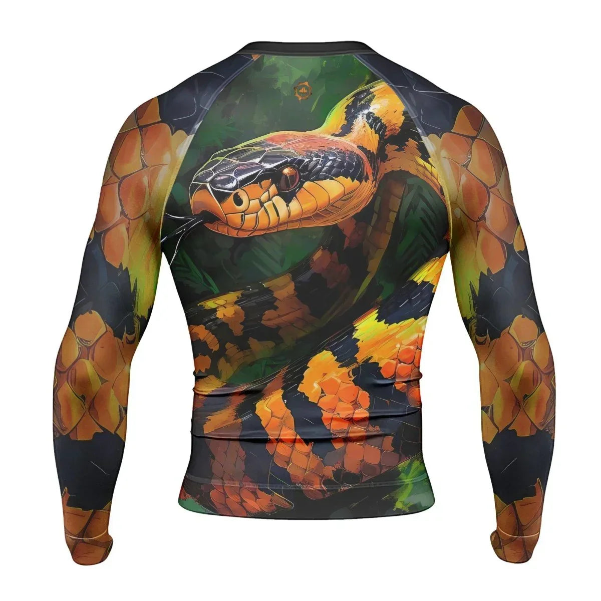Venomous Snake Men's Long Sleeve Rash Guard
