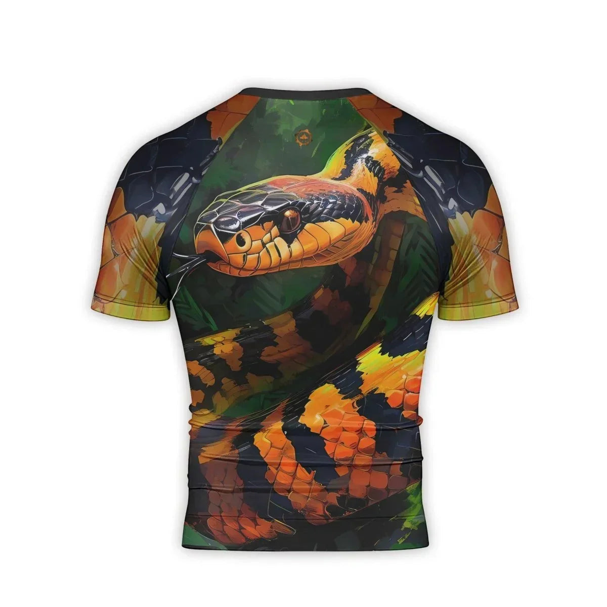 Venomous Snake Men's Short Sleeve Rash Guard