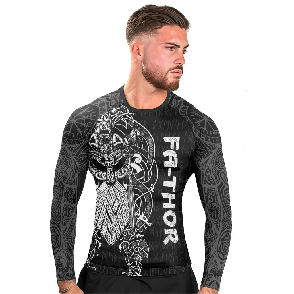 Viking Fa-Thor Men's Long Sleeve Rash Guard