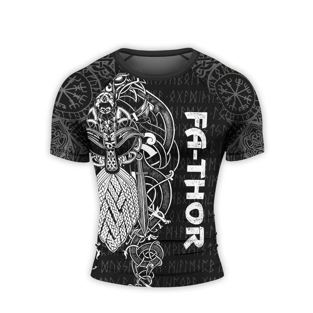 Viking Fa-Thor Men's Short Sleeve Rash Guard