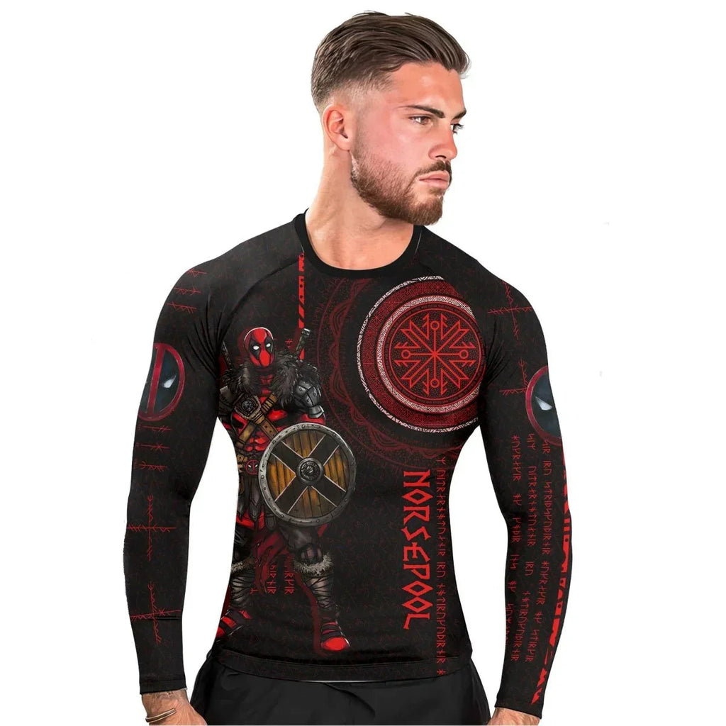 Viking Norsepool Men's Long Sleeve Rash Guard