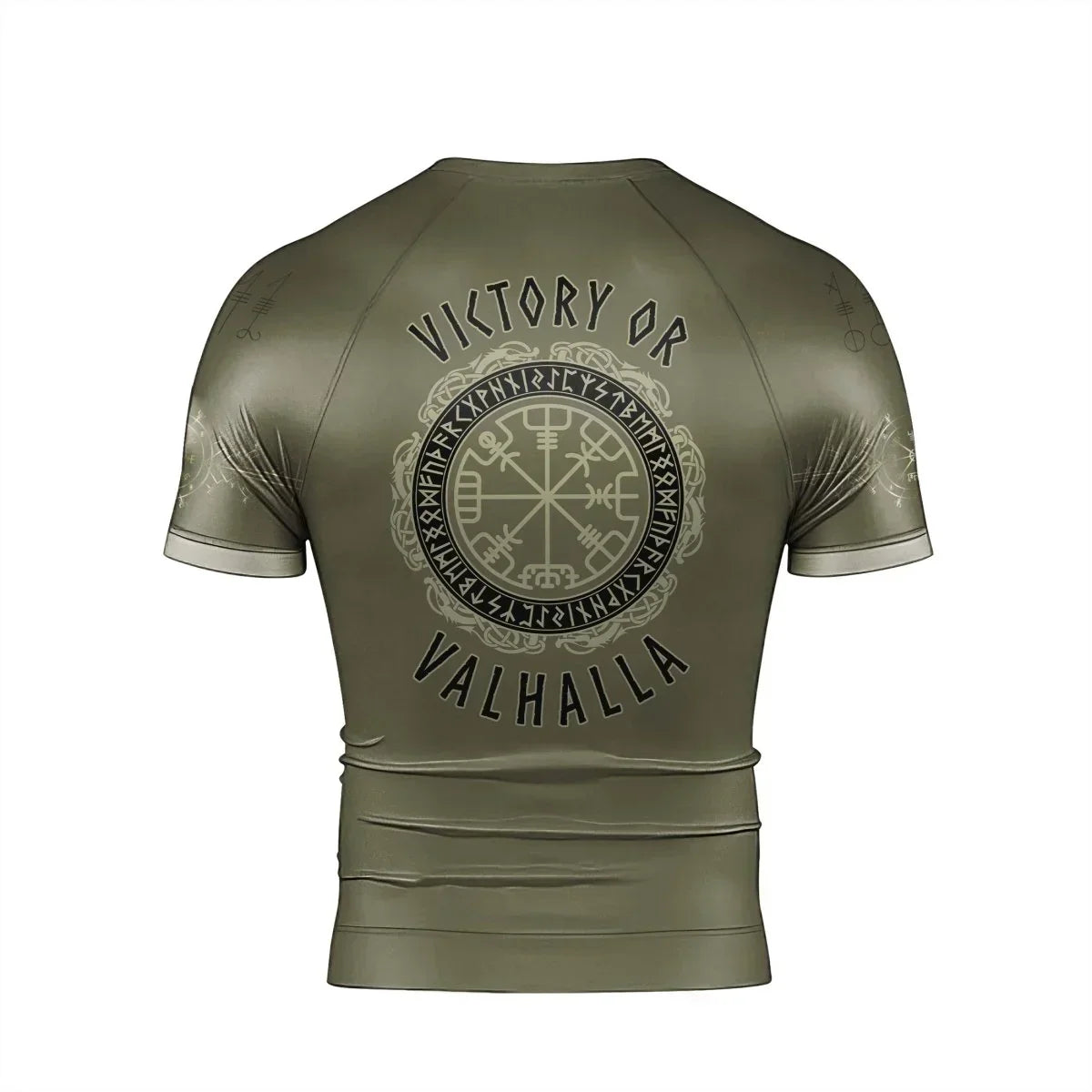 Viking Victory or Valhalla Men's Short Sleeve Rash Guard