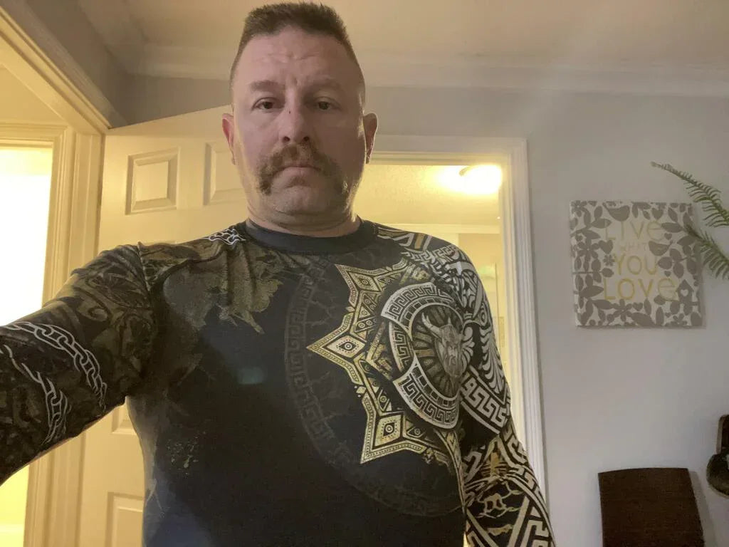 Viking Warrior Medal Long Sleeve Rash Guard