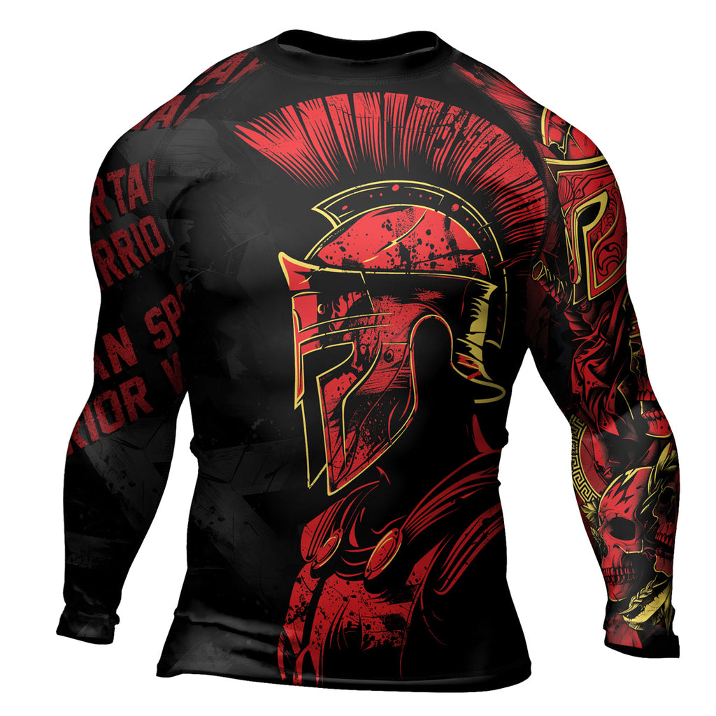 Rashninja Spartan Strike Force Men's Long Sleeve Rash Guard