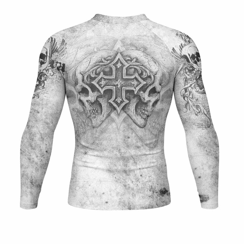Afflicted Cross Rash Guard