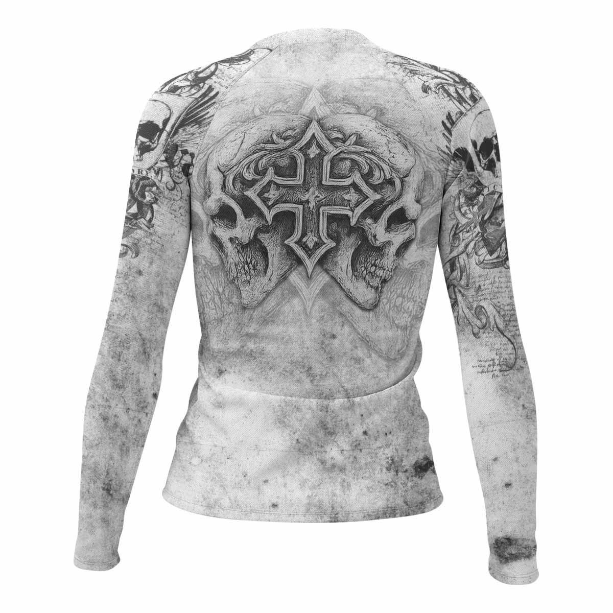 Afflicted Cross Rash Guard