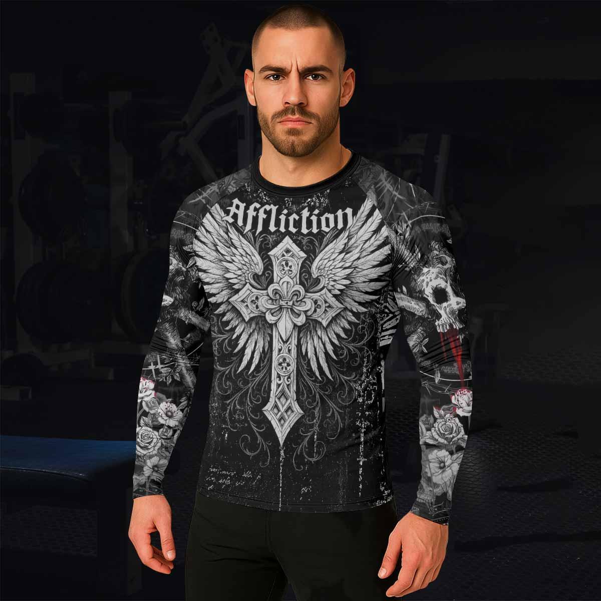 Angel of Death Rash Guard