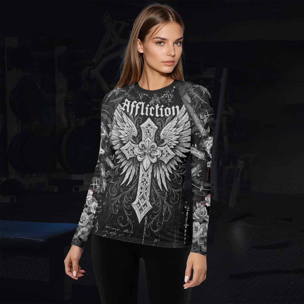 Angel of Death Rash Guard