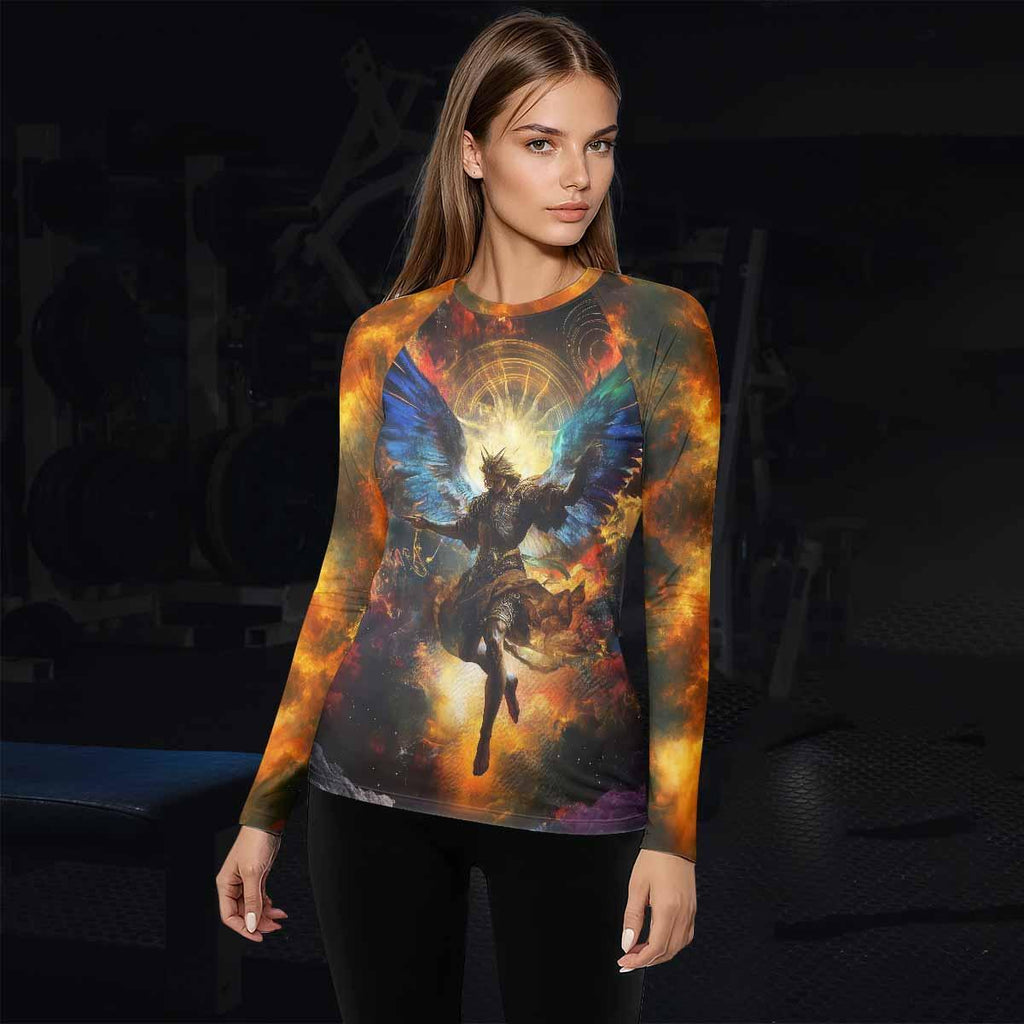 Archangel Michael Rash Guard