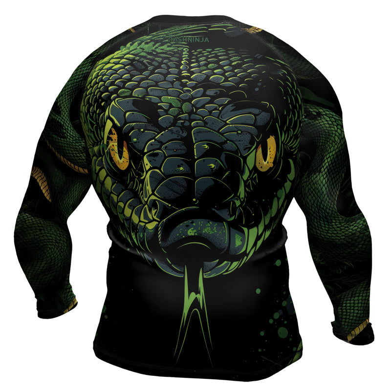 Rashninja Shadow Viper Men's Long Sleeve Rash Guard
