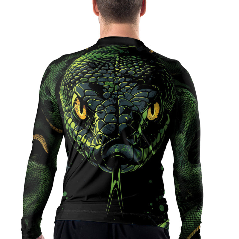 Rashninja Shadow Viper Men's Long Sleeve Rash Guard