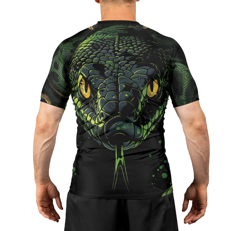 Rashninja Shadow Viper Men's Short Sleeve Rash Guard