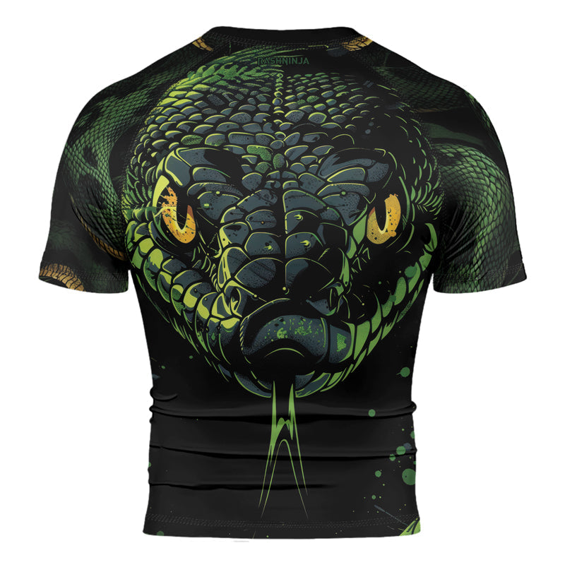 Rashninja Shadow Viper Men's Short Sleeve Rash Guard
