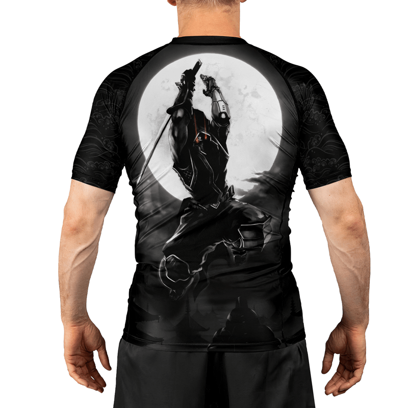 Rashninja Shadow Warriors Men's Short Sleeve Rash Guard