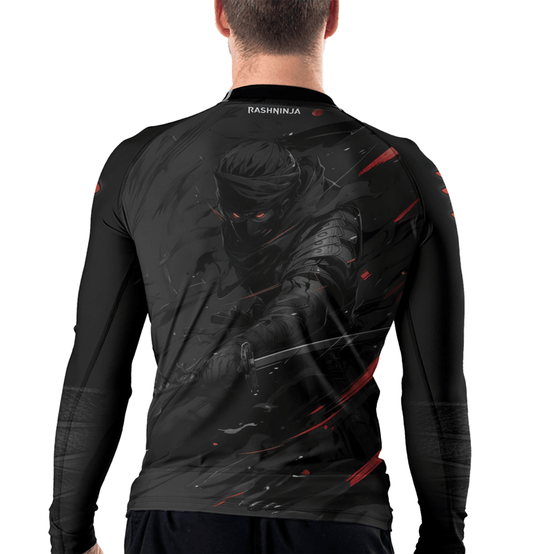 Rashninja Ninja Fury Men's Long Sleeve Rash Guard