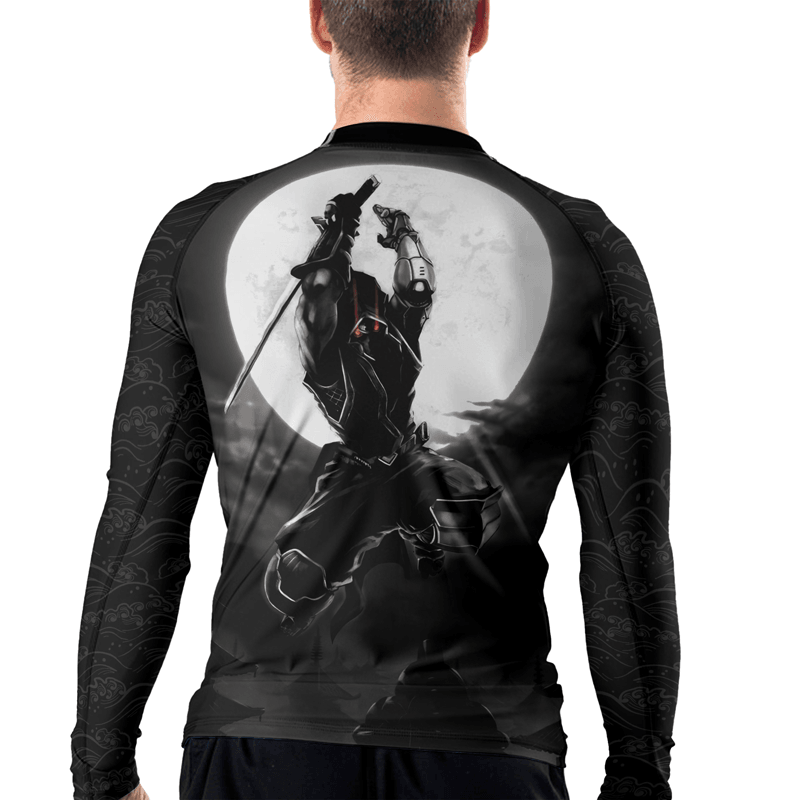 Rashninja Shadow Warriors Men's Long Sleeve Rash Guard