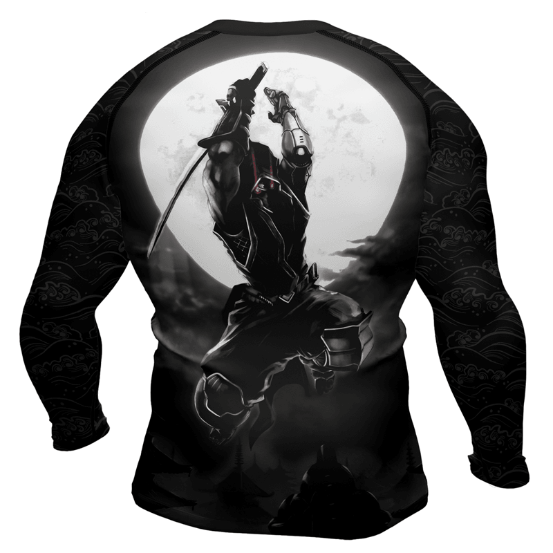 Rashninja Shadow Warriors Men's Long Sleeve Rash Guard