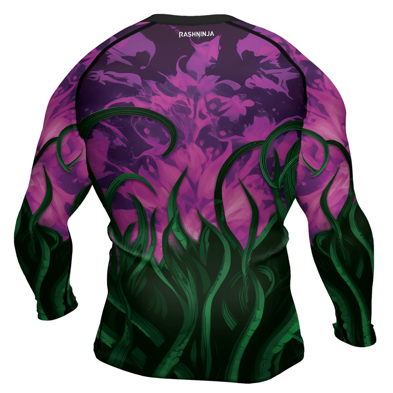 Rashninja Madness Manifest Octopus Men's Long Sleeve Rash Guard