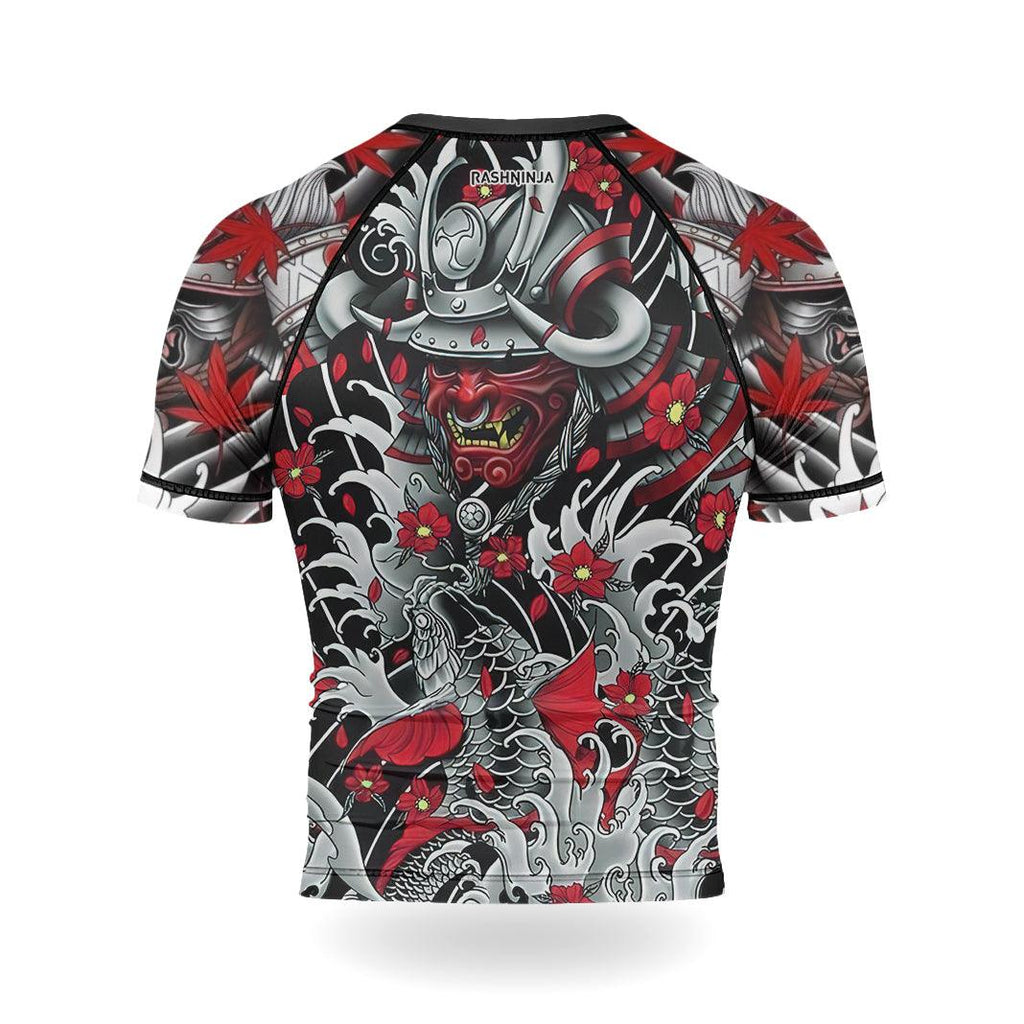Rashninja Oni Shadows Men's Short Sleeve Rash Guard