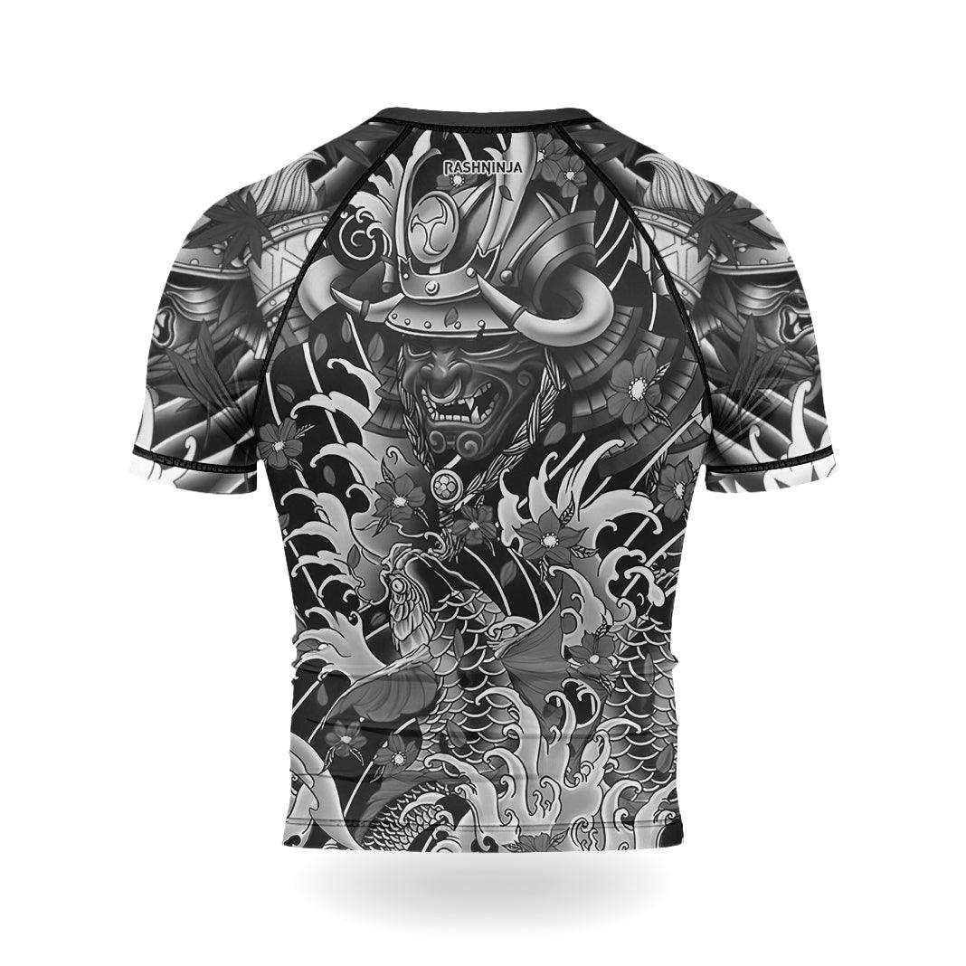 Rashninja Oni Shadows Men's Short Sleeve Rash Guard