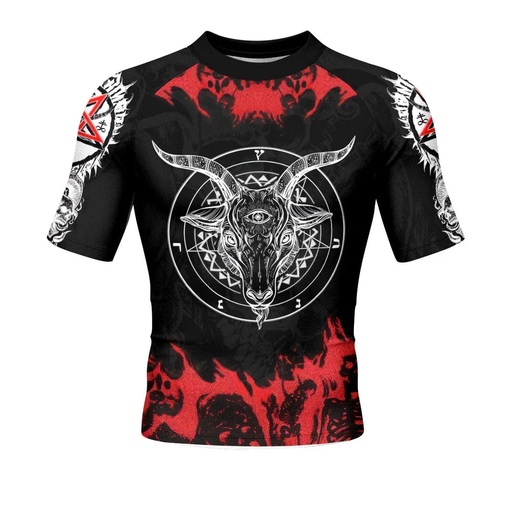 Baphomet Seal Rash Guard