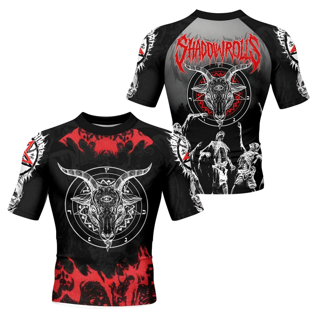 Baphomet Seal Rash Guard