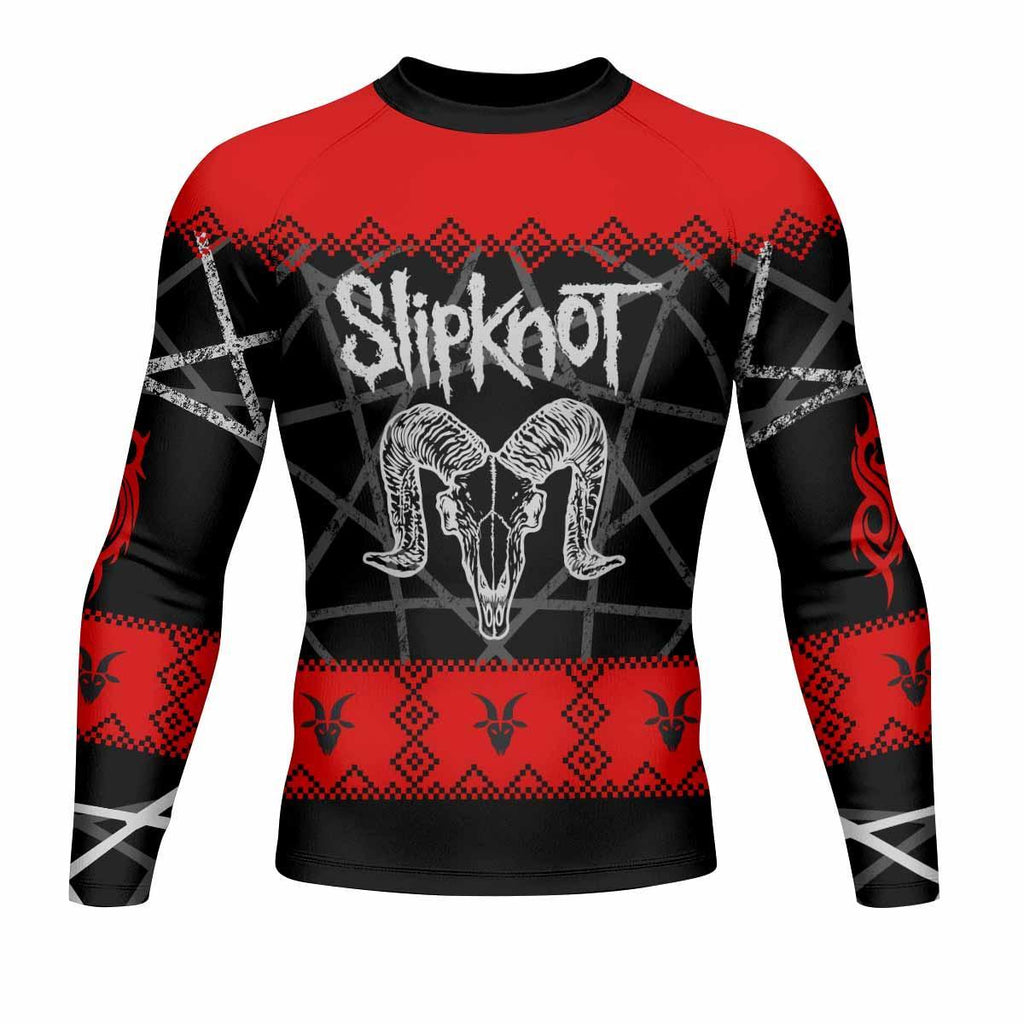 Baphomet Slipknot Rash Guard