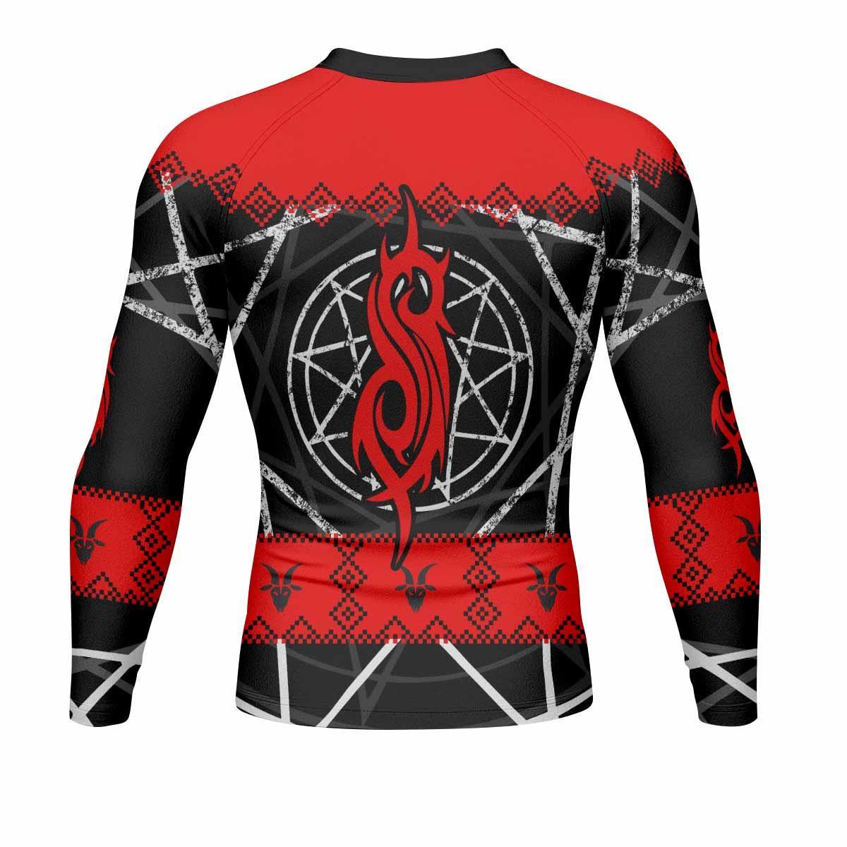 Baphomet Slipknot Rash Guard
