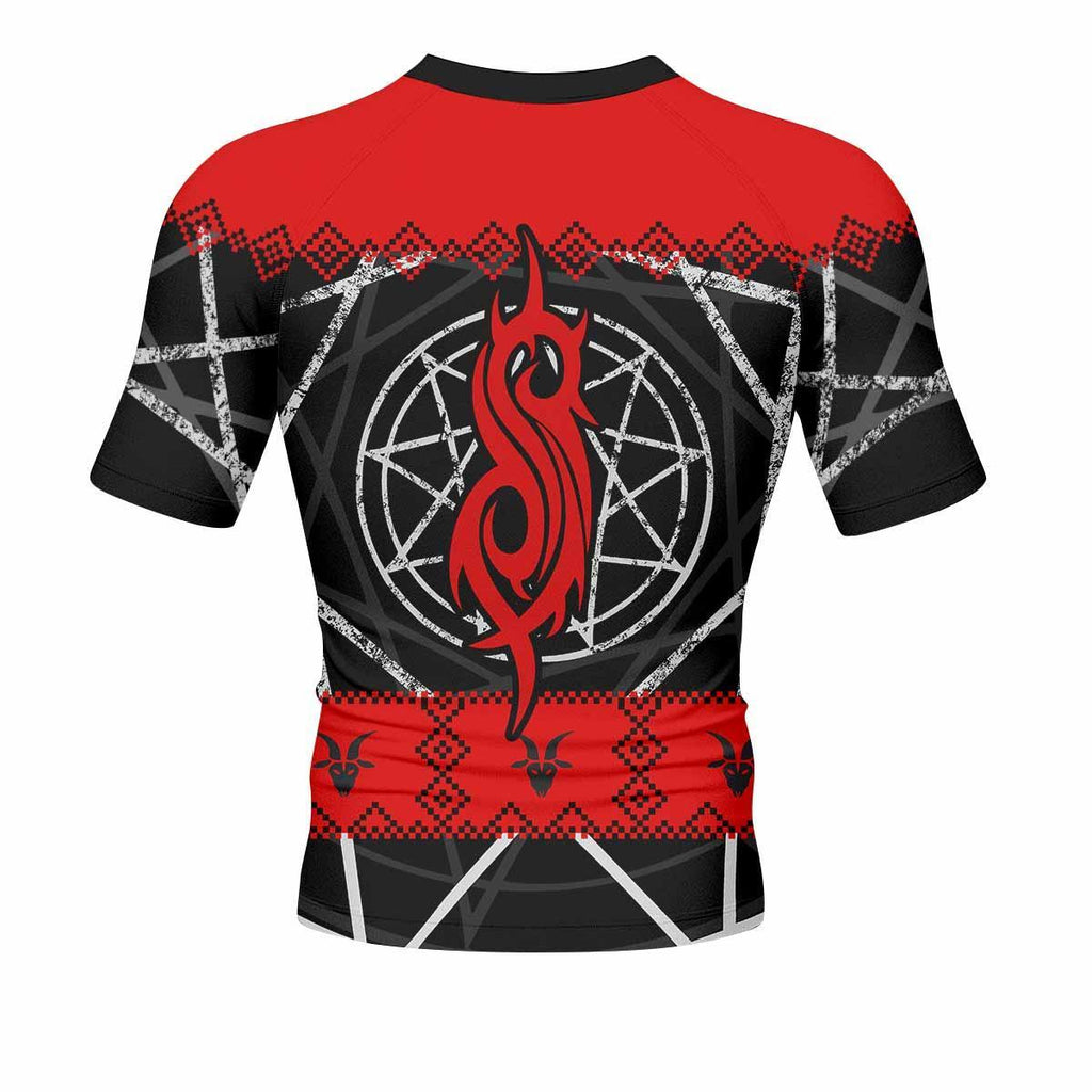 Baphomet Slipknot Rash Guard