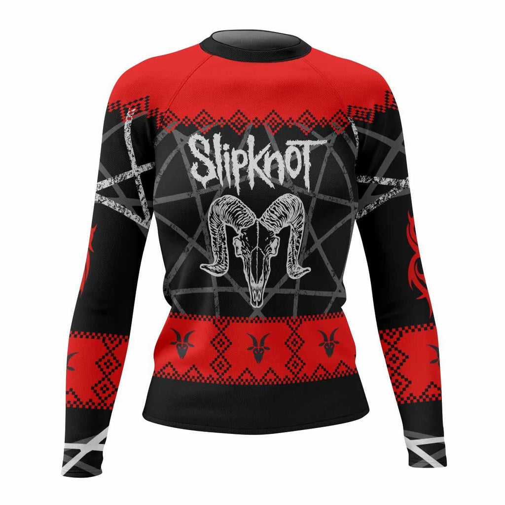 Baphomet Slipknot Rash Guard