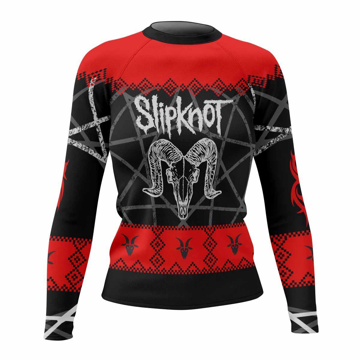Baphomet Slipknot Rash Guard