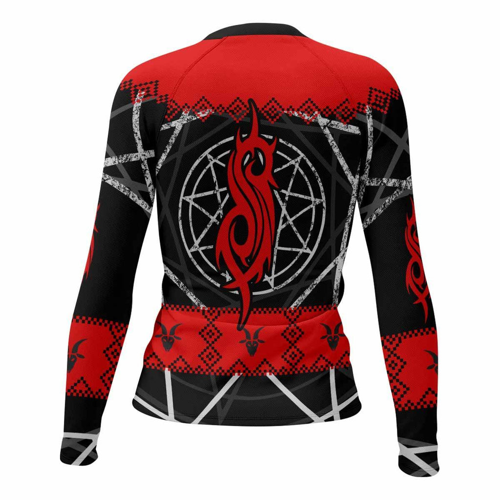 Baphomet Slipknot Rash Guard