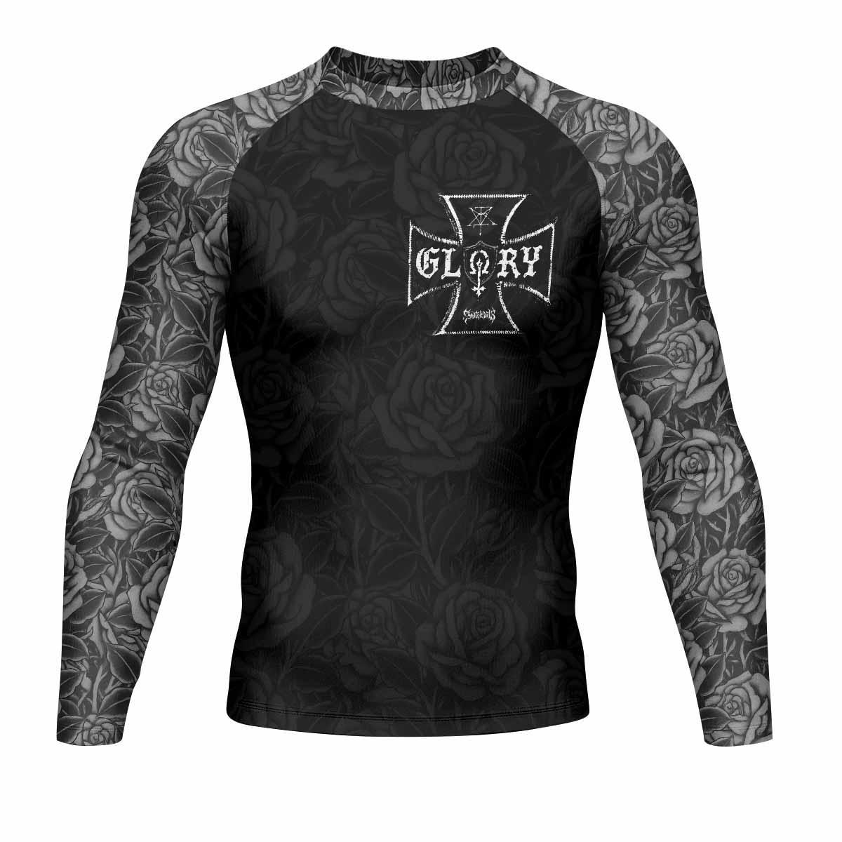 Black Rose Madonna Rash Guard
