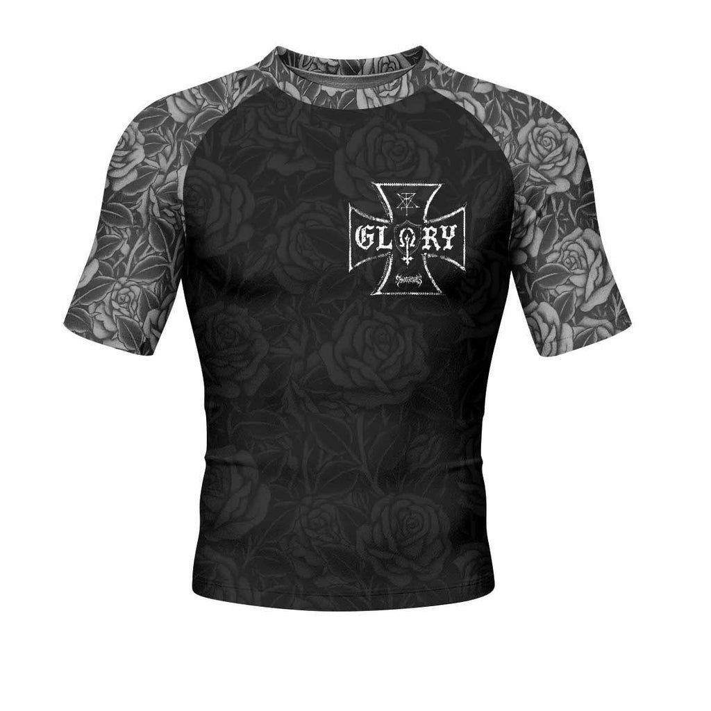 Black Rose Madonna Rash Guard