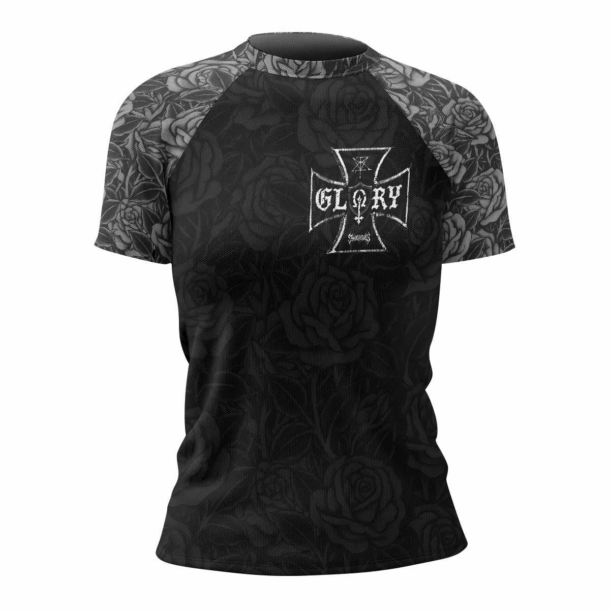Black Rose Madonna Rash Guard
