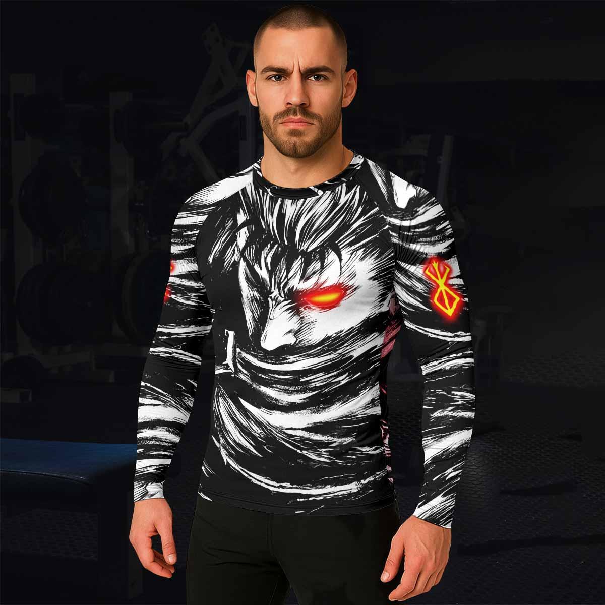 Black Swordsman Berserk Rash Guard