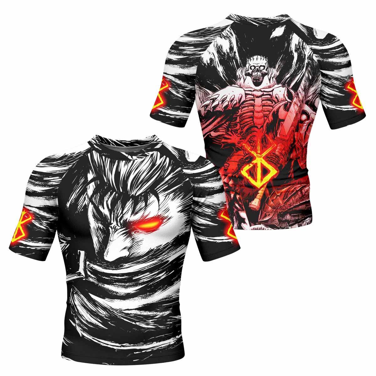 Black Swordsman Berserk Rash Guard