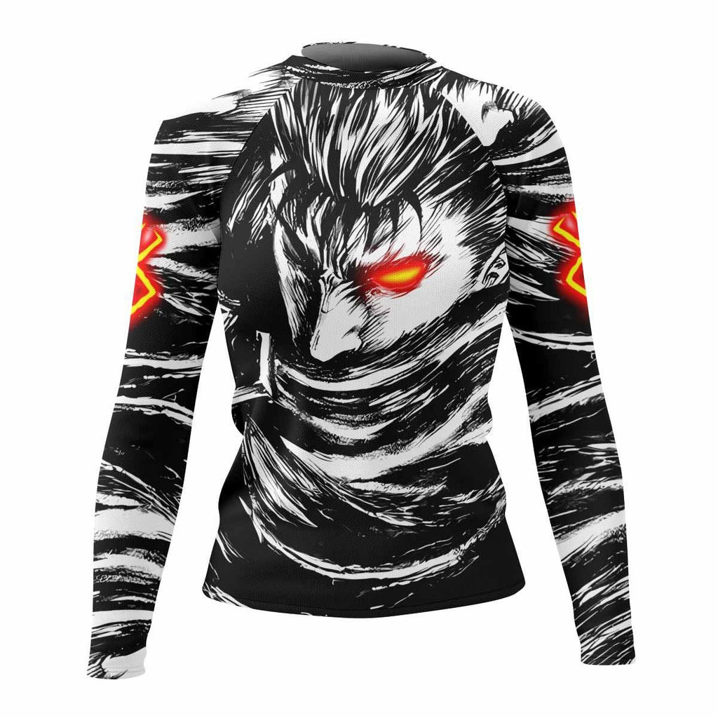 Black Swordsman Berserk Rash Guard