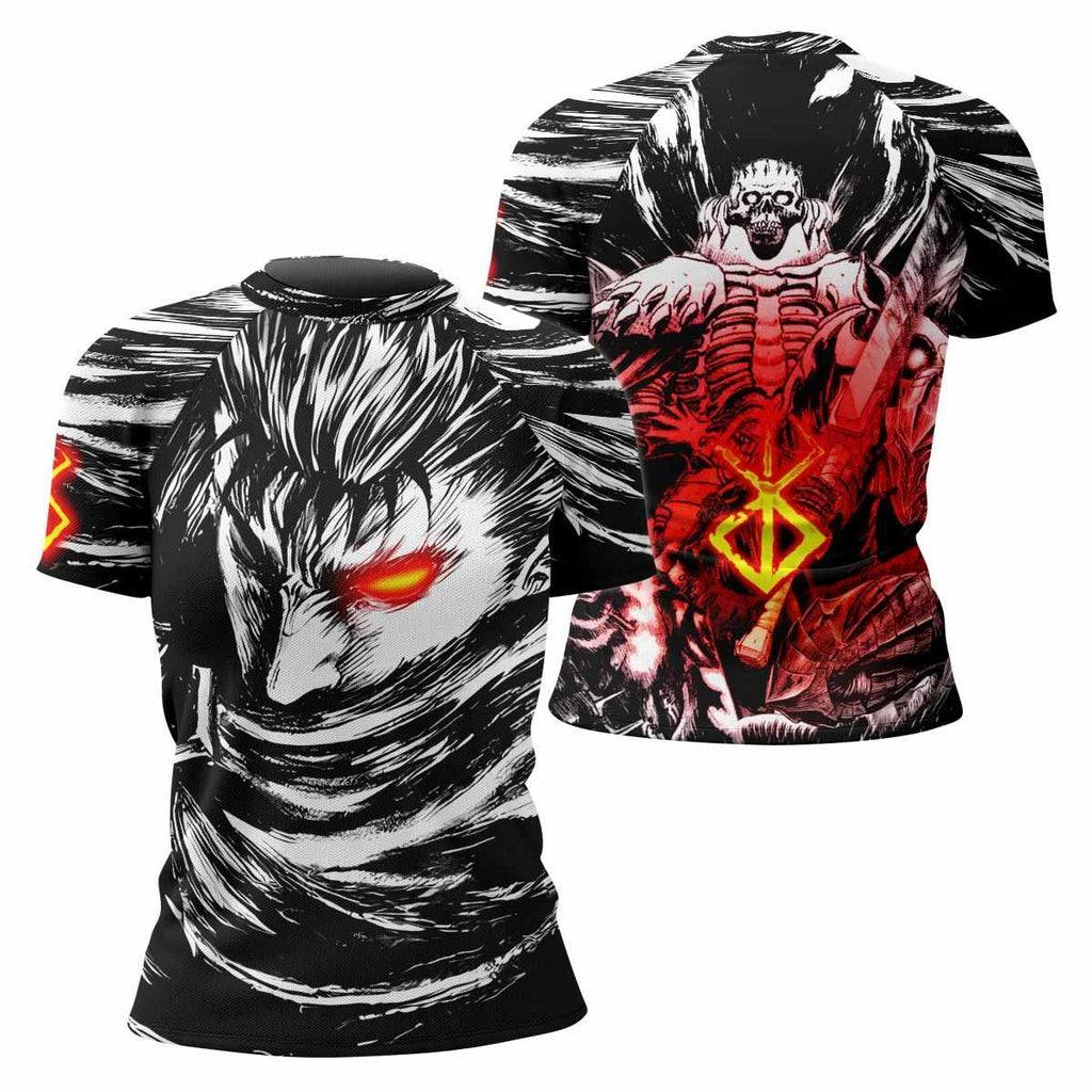 Black Swordsman Berserk Rash Guard
